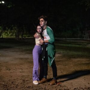 Xande Valois Instagram - Cebola e Magali passando para avisar que “Turma da Mônica Jovem: Reflexos do Medo” está nos cinemas de todo o Brasil e você precisa assistir 💛💚🔮

Que privilégio te conhecer e realizar tantos sonhos com a TMJ! É só o começo ✨🫶🏻

#TMJReflexosDoMedo