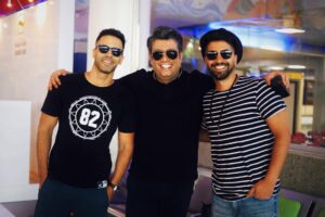 Xaniar Khosravi Instagram - _
من و رضا و سيروان 😎😎😎
#xaniar #xaniarkhosravi #sirvankhosravi #sirvan #rezarashidpour