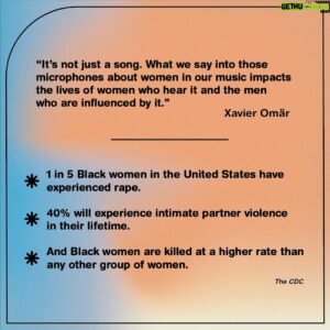 Xavier Omär Instagram - I’ve written an op-Ed on @billboard titled ‘Music Has A Role In Protecting Black Women’ and it’s available in full at my link. Here are just a few notes from it. Please share this in your stories & read the full letter.