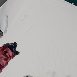 Xavier de le Rue Instagram - We have been down here in Antarctica for almost 3 weeks now and it’s nice to have a better understanding of of the terrain, the snow and to get a better feeling in the board as well.
We have had a lot of different conditions and most of the runs here are Uber steep considering how much the snow sticks to vertical walls.

@thenorthface 
#goprolineofthewinter