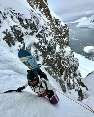Xavier de le Rue Instagram - The dream trip continues. We are going to be hiding a bit from the weather for a few days until the winds calm down. 
Days are endless here and it’s really hard to stay in the boat to rest so my entire body is a wreck. 
But a happy wreck🤩
@thenorthface