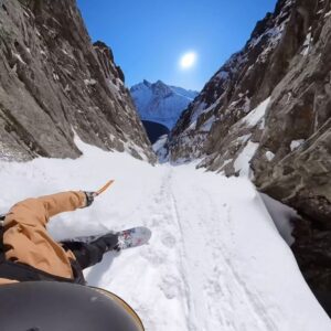 Xavier de le Rue Instagram - It’s good to be back in business 😂
a bit over excited at the end of the run, but I’m sure you’ll appreciate the comedy of it!
I freaking enjoyed it and it’s nice to be back after one month feeling useless.
Yesterday was the first day of the trip, and I released a pretty significant wind slab on a ridge so the trip didn’t really start on a high and I was not in the best state of minds…. But today is more like it!

#roamer by @swatch 
📸 @nathanpyr 

Thx to:
@blacksheepvan 
@rossignol 
@smithoptics 
@yeti 
@thule 
@thenorthface 
@audischweiz