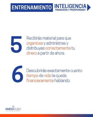 Ximena Rubio Instagram - INTELIGENCIA FINANCIERA Y PROSPERIDAD 
PARA QUE VIVAS EN LIBERTAD Y CON CALIDAD DE VIDA !!!

Tus problemas de dinero NO se resuelven con dinero, 💸💸💸
Los resuelves con educación financiera !!! 💵💵💵

👆🏻SEGUNDO Y ÚLTIMO ENTRENAMIENTO DEL AÑO !!! 🏃🏻‍♀️ 🏃🏻‍♂️ 

Link arriba en mi biografía y en mis historias
 también puedes comunicarte para atención personalizada al 📲 
 57 322 720 4017
