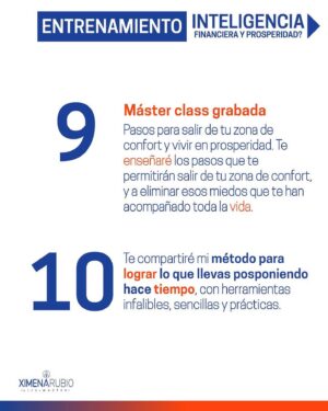 Ximena Rubio Instagram - INTELIGENCIA FINANCIERA Y PROSPERIDAD 
PARA QUE VIVAS EN LIBERTAD Y CON CALIDAD DE VIDA !!!

Tus problemas de dinero NO se resuelven con dinero, 💸💸💸
Los resuelves con educación financiera !!! 💵💵💵

👆🏻SEGUNDO Y ÚLTIMO ENTRENAMIENTO DEL AÑO !!! 🏃🏻‍♀️ 🏃🏻‍♂️ 

Link arriba en mi biografía y en mis historias
 también puedes comunicarte para atención personalizada al 📲 
 57 322 720 4017