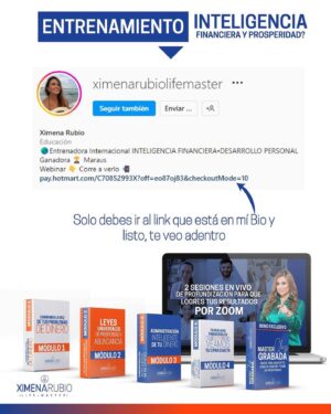 Ximena Rubio Instagram - INTELIGENCIA FINANCIERA Y PROSPERIDAD 
PARA QUE VIVAS EN LIBERTAD Y CON CALIDAD DE VIDA !!!

Tus problemas de dinero NO se resuelven con dinero, 💸💸💸
Los resuelves con educación financiera !!! 💵💵💵

👆🏻SEGUNDO Y ÚLTIMO ENTRENAMIENTO DEL AÑO !!! 🏃🏻‍♀️ 🏃🏻‍♂️ 

Link arriba en mi biografía y en mis historias
 también puedes comunicarte para atención personalizada al 📲 
 57 322 720 4017