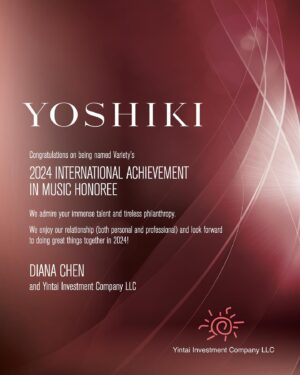 YOSHIKI Instagram - Variety magazine cover. I received the honor of “International Achievement In Music 2024” Thank you so much for your support.
米国、業界紙バラエティの表紙。「International Achievement In Music 2024」の栄誉を受賞しました。
みんなサポートありがとう🌹

Yoshiki

#variety #cover #表紙 #yoshiki #xjapan #maisonyoshiki #yoshikimono #yoshikitty #ybyyoshiki #thelastrockstars #yoshikiunderthesky