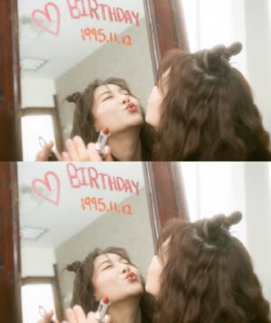 Ya-Gi Lai Instagram - 2023.11.12
Happy birthday to me 🎂💜✨

時間真的好快  真的

謝謝一直在的妳/你們 ，
總讓我知道自己是多麽幸福的人。

前陣子有段期間狀態確實不太好，
在心比較脆弱時經歷了一些事，
從一本書、一場展覽、一段真誠被理解的對談、一些日常的可愛時刻中獲得許多力量。
現在已經好很多，而且是會更好的感覺。

喔！在這一年也因為拍攝新作品、新合作、表演課、打排球認識到許多新朋友😆
（下面的萬年願望也把你們許進去囉！）

永遠不變也最重要的生日願望
希望所有我愛和愛我的人都身體健康🫶🏻

謝謝最親愛的賴拔 芬妮
謝謝勇敢努力的自己

生日快樂  期待未來𓂃𓈒𓏸︎︎︎︎⁡

Photo ｜@liupitz_eyes 
makeup &hair ｜@mikamikatsai