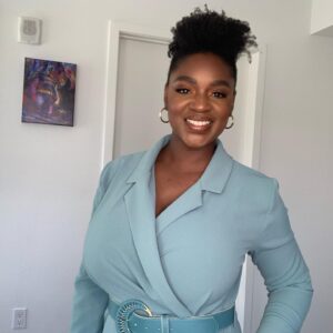 Yaani King Mondschein Instagram - Did some fun press for KON yesterday. Thank you @jazzemakeup and @adenarohatiner for pulling me together!! B T Dubs did y’all catch episode 6 last night? 👀 #TeamBridgette #FreeBridgette @owntv #YaaniKingMondschein