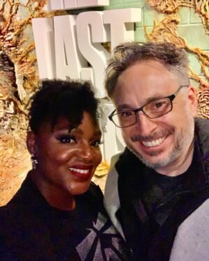 Yaani King Mondschein Instagram - Last night @amondschein and I had the pleasure of going to the premiere of #TheLastOfUsHBO. What a phenomenal show! Wow. I’m beyond honored to have been a part of this remarkable game and this legacy, and so grateful to @druckmann for welcoming me into the family. I had the privilege of playing Riley in the game and now I CANNOT wait to see @stormreid as Riley in the show! I know she is going to blow us all away. And I loved loved seeing you @ashleythejohnson!! 🥰🥰
Ellie and Riley Forever!! 🤍🤍
#TheLastOfUs #LeftBehindDLC #EllieAndRiley 
💄: @jazzemakeup