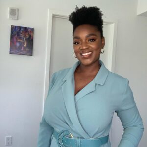 Yaani King Mondschein Instagram - Did some fun press for KON yesterday. Thank you @jazzemakeup and @adenarohatiner for pulling me together!! B T Dubs did y’all catch episode 6 last night? 👀 #TeamBridgette #FreeBridgette @owntv #YaaniKingMondschein