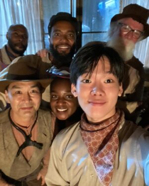 Yaani King Mondschein Instagram - Thank you everyone for watching! This was a memorable one indeed, with an amazing cast to boot! Loved my Salvation Family so much!! And loved this first slide captured by @dblackanese during a rehearsal of Frankie lighting shit up! We had too much fun!! #QuantumLeap #TakeTheLeap #YaaniKingMondschein