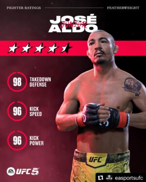 Yair Rodríguez Instagram - More Featherweights in #UFC5 😤
@easportsufc