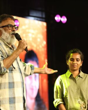 Yamini Yagnamurthy Instagram - All grateful to you @pcsreeram.isc sir 🙏🏽 Thank you #streeshakthiawards2023 for making this moment happen 😊🙏🏽