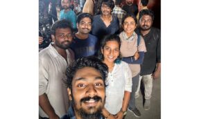 Yamini Yagnamurthy Instagram - Wrap of @raghuthathafilm @hombalefilms directed by @iamsumankumar 🙌🏽 
All thanks to my core cinematography team! Lighting, photoflood, camera assistants, special equipments, food production team who supported my work thoroughly with great hard work and care! Always grateful for this entire team I’ve earned, you’ve all been great! 🔥 
Thank you GLG unit, Mani lights unit! Thanks to @24karatentertainment 🙏🏽 
#akashgirish @saifu.salam @deepika_poovaiah @mohan_su_re @manusivan99 @rd.krishnan @zayd.zolo88