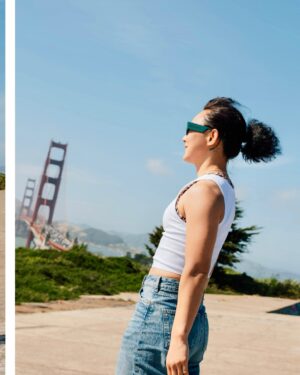 Yan Xiaonan Instagram - Catching Bay vibes, sunshine, and smiles 🌁
