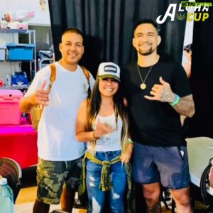 Yancy Medeiros Instagram - “Dear Yancy Medeiros,

We are very grateful for your gracious presence at the @alohacuphi event. It’s truly amazing how much your participation meant to us. 💯👏🏼In a world where individuals of your stature often opt for detachment, your decision to embrace and support our canna community fills us with everlasting gratitude. Your warmth and generosity have left an indelible mark on us, and for that, we extend our heartfelt thanks. 

With profound appreciation,
Aloha Cup and Hawaii Cannabis Expo Team

See you again soon Champ and all the best to your fight on June 22! 🔨🔨🔨