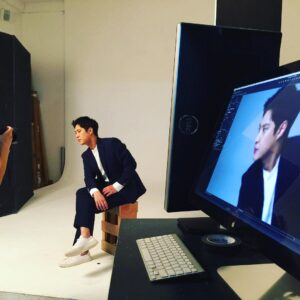 Yang Seung-ho Instagram - 프로필 촬영중중중 ㅎ 간만 조만간 ~~ 덥다 #엠블랙 #승호 #윌엔터 #새가족 #노쌤 #혜란누나 #경미 #미경 #고기 #A  #훗