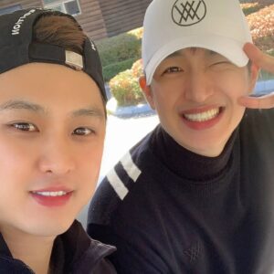 Yang Seung-ho Instagram - 호영이와  스윙걸즈  많이사랑해주세요😁
#승호 #손호영  #호영이와스윙걸즈 #골프 #엠블랙  #A   #훗