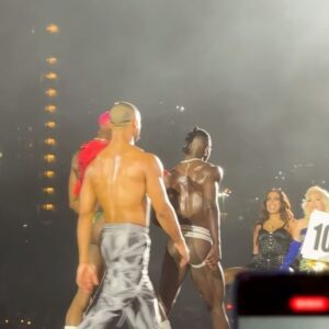 Yanis Marshall Instagram - I’m honestly still on such a high from last night. Where to even begin? All I can say is that, I was 100% exactly where I was supposed to be. I sang, I danced, I cried, I laughed… it was a surreal magical moment. Historic actually. Celebrating 4decades of Madonna. I was surrounded by people who have the same respect, love and admiration for this woman, I actually felt normal for once. I’ve said it before and I’ll say it again, I was born a Madonna fan and I wouldn’t be who I am without her. This woman has shaped who I am. I’m forever thankful and grateful for her. If it’s not about Madonna I don’t care. 

And to finish, the fact that this was in Rio, my all time favourite city just made it even more special to me. This is my twelfth time here in Brazil!!!! but something tells me that that’s the trip I’ll remember the most. I mean the entire city was on a Madonna high, it was like living in a dream!!!! literally as soon as I landed at the airport they were already playing her music, in the streets in the taxi, it’s like everything and everywhere was about celebrating the queen. As it should fucking be!!!! 

Madonna is my religion. 
Madonna makes me happy. 

Also a huge THANK YOU to my love @jaljoshua for hooking a bitch up with a pit pass on the day that 1.6 Million people showed up!!!! I was sweating before that bracelet bitch!!!!! You are a fucking star and I could not be more proud of you ❤️

#Madonna #MadonnaInRio #CelebrationTour #4Decades #IBelieveInMadonna #IfItsNotAboutMadonnaIDontCare #MadonnaMakesMeHappy #Momdonna #Madonnist #ThenNowTomorrow #MadonnaDoesItBest #MadonnaDidItFirst #Legend #Icon #Queen #QueenOfAllQueen #YourInspirationsInspiration #MaFuckingDonna #LivingLegend