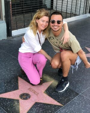 Yanis Marshall Instagram - Happy birthday mother @rupaulofficial ❤️ I love that all 3 of us are 🦂 Miss you @ellenpompeo come to Paris NOW !!!!! 😘