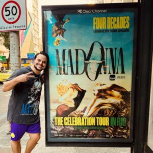 Yanis Marshall Instagram - It’s a Celebration indeed!!!!!!! Madonna’s biggest concert ever. Everything and everyone here is about celebrating the QUEEN. I’m like YESSSSSS exactly that’s how it should  fucking be everywhere and every day!!!!!!!! I feel like I’m in a dream tbh. My favourite city   my favourite artist combined, like WHAT?!!! This is crazy!!!!! Did I just flew 10hours by myself for it??? FUCK YES. Im not missing this for anything. Yeah, I don’t think so 😂❤️🙏🏻🇧🇷 

#Madonna #MadonnaInRio #CelebrationTour #4Decades #IBelieveInMadonna #IfItsNotAboutMadonnaIDontCare #MadonnaMakesMeHappy #Momdonna #Madonnist