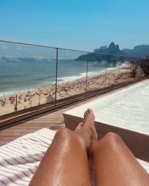 Yanis Marshall Instagram - The perfect end to a beautiful trip!!! Brazil you will always have my heart 🇧🇷☀️❤️ @laurapresgurvic @fasano