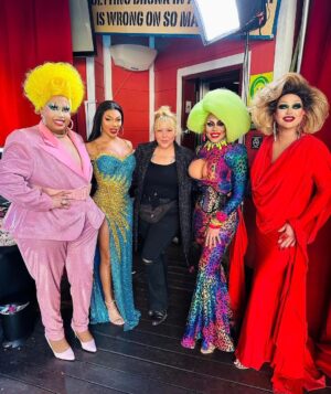 Yara Sofia Instagram - Getting ready for the bottomless mimosas with my girls at @dragbrunchvegas 🎉🍾🥂Get your tickets now!!! 11:00am & 2:00pm Shows
Thursday thru Sunday
 New Surprises you don't want to miss!!! 

*

*

*

#dragbrunch #Vegas #lasvegas #vivalasvegas #vegasbaby #dragrace #dragraceroyalty #puertoricanprincess #fanfavorite #echapalante #dragbrunchvegas #vossevents #mimosas #happypride #pride #Bachelorette #brunch