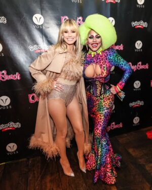 Yara Sofia Instagram - All the way from AGT to Germanys Next Top Model Host Heidi Klum stopped by  at  @dragbrunchvegas to get turnt up with the dolls
🎉🍾🥂
You just never know who may pop up and say hi ! 
Get your tickets now!!! 11:00am & 2:00pm Shows
Thursday thru Sunday

*

*

*

#dragbrunch #Vegas #lasvegas #vivalasvegas #vegasbaby #dragrace #dragraceroyalty #voss  #puertoricanprincess #fanfavorite #echapalante #dragbrunchvegas #vossevents #mimosas #happypride #pride #Bachelorette #brunch