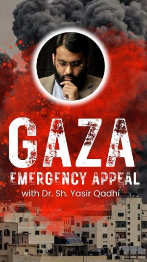 Yasir Qadhi Instagram - Let’s come together to feed these people. YOU can make a difference today! 

1) Like the post
2) Share the post
3) Comment “FOOD” below

I will send you a link to support our efforts in G@z@ to feed more people during the last 10 nights of Ramadan 🌙 

Let’s break the algorithm!