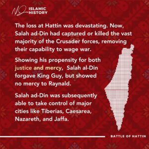 Yasir Qadhi Instagram - This July 4th, as people around the world celebrate the liberation of America, let us Muslims celebrate the liberation of Palestine. Today marks the 837th anniversary of the Battle of Hattin, a pivotal battle that changed the course of Islamic history. Salah ad-Din’s devotion to Allah and his deep attachment to the Quran set him apart, earning him the title of the Great Liberator of Jerusalem. May we be inspired by his legacy and may Allah grant our Ummah victory. #BattleOfHattin #SalahAdDin #Liberation #July4th