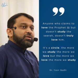 Yasir Qadhi Instagram - Increase your love for Prophet Muhammad ﷺ through studying his Sirah. #Reminder #Islam