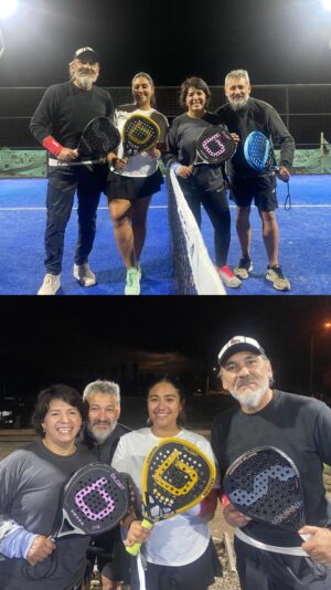 Yasna Provoste Instagram - Por fin con la familia y qué mejor que haciendo deporte!! Gracias @rodrigoloyolam por acompañarnos en este juego de pádel! 🎾👏🏽

#padel