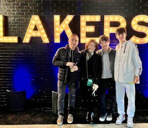 Yeo Yann Yann Instagram - MUST experience this in #LA! #Lakers VS #Warriors 
Thanks to the #abcboys was a magical evening!!!