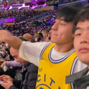 Yeo Yann Yann Instagram - MUST experience this in #LA! #Lakers VS #Warriors 
Thanks to the #abcboys was a magical evening!!!