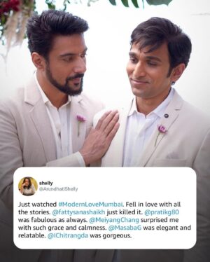 Yeo Yann Yann Instagram - @primevideoin #ModernLoveOnPrime is not just any other show, it's a story made for you and from you 💙 so overwhelmed with the response 🥰