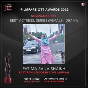 Yeo Yann Yann Instagram - Congratulations to @pritishnandycommunications 11 nominations for Modern Love Mumbai at the Filmfare OTT Awards 2022! 

Vote for our writers, directors and actors and make love win.

https://www.filmfare.com/awards/filmfare-ott-awards-2022/

Part 2/2

#StorytellersToTheWorld 
#30yearsofPNC 

#ModernLoveMumbai 
#filmfareottawards2022 

@pritishnandy2018 @rangitapritishnandy @ishitapritishnandy @shonalibose_ @hansalmehta @vishalrbhardwaj @alankrita601 @sehgaldhruv90 @nupurasthana #tanuja @yeoyannyann @arshad_warsi @pratikgandhiofficial @fatimasanashaikh @ranveer.brar @meiyangchang @primevideoin @filmfare