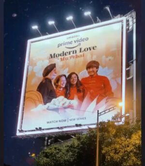 Yeo Yann Yann Instagram - Never in my wildest dream that I will be on a billboard in India with @naseeruddin49 @meiyangchang @wamiqagabbi  What a treat!!!! Pinch me!!! We had great time on n off screen ❤️ Also #bahutdhanyavad for all the love and notes pouring in ❤️#pyaarseattahai watch #modernlovemumbai @primevideoin