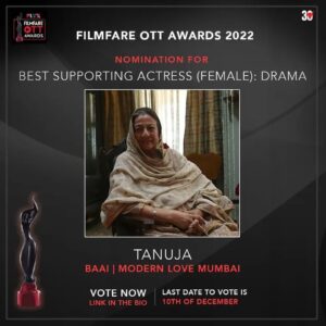 Yeo Yann Yann Instagram - Congratulations to @pritishnandycommunications 11 nominations for Modern Love Mumbai at the Filmfare OTT Awards 2022! 

Vote for our writers, directors and actors and make love win.

https://www.filmfare.com/awards/filmfare-ott-awards-2022/

Part 2/2

#StorytellersToTheWorld 
#30yearsofPNC 

#ModernLoveMumbai 
#filmfareottawards2022 

@pritishnandy2018 @rangitapritishnandy @ishitapritishnandy @shonalibose_ @hansalmehta @vishalrbhardwaj @alankrita601 @sehgaldhruv90 @nupurasthana #tanuja @yeoyannyann @arshad_warsi @pratikgandhiofficial @fatimasanashaikh @ranveer.brar @meiyangchang @primevideoin @filmfare