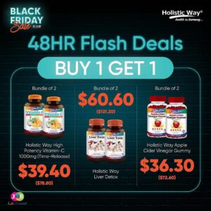 Yeo Yann Yann Instagram - Posted @withregram • @holisticwaysg Unlock the power of premium natural goodness this Black Friday & Cyber Monday with Holistic Way health supplements! 🌟

Elevate your wellbeing with exclusive deals and offers! 🌿 

*Link in bio. While stocks & promo last. 

#HolisticWay
#AHolisticWayADay
#JRLifeSciences 
#BlackFridayDeals #CyberMonday