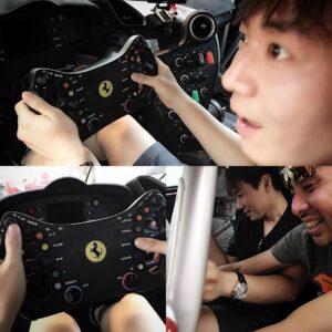Yeon Jeong-hun Instagram - David!! is this "drink" button for Hibiki or Yamazaki??😜😝 #t2motorsports