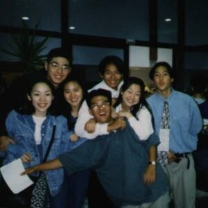 Yeon Jeong-hun Instagram - An old pictures from year 94?95? Do you remember this @gregbernthal  @patrickferris ? 😂 Thanks Josh for this rare pictures