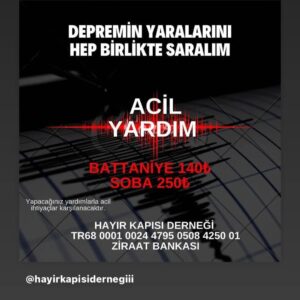 Yeşim Gül Akşar Instagram - @hayirkapisidernegiii