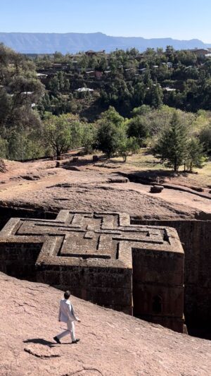 Yevgeniy Malyarchuk Instagram - Lalibela - the 8th Wonder of the World 🗺 In the highlands of Ethiopia, churches that are believed to be built by Angels💫✨ At 8,000 feet, on the central plateau of Ethiopia stand 11 churches, each carved from a single, gigantic, block of stone. No bricks, no mortar, no concrete, no lumber, just rock sculpted into architecture ⛏ 
Lalibela is truly a gift from God!🙏🏼💫 It’s the destination that should be on everyone’s list!🇪🇹 @fly.ethiopian has scheduled flights to Lalibela everyday, and @ethiopian_holidays can make your travels to Lalibela worry-free and enjoyable as can be ! 🙌🏻🗺🇪🇹 #Lalibela #Ethiopia #EthiopianAirlines