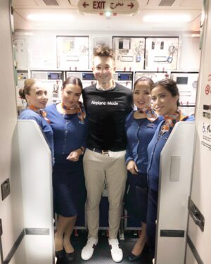 Yevgeniy Malyarchuk Instagram - ✈️ FlyDubai ✈️ Летать с @flydubai очень интересно !😍 Они летают из Одессы и Киева в Украине и из многих крупных городов России✈️ Прямые перелёты в Дубаи позволяют насладиться викендом в Дубаи и быть уже в понедельник утром у себя в городе на работе ! Скоро я покажу вам самые красивые места в Дубаи , а пока расскажу за супер предложения от FlyDubai ✈️🥳✈️ на Данный момент у FlyDubai действуют специальные тарифы на путешествия в ОАЭ 🇦🇪 Успей взять свой билет по супер цене! Дубаи очень хорошее место для стыковки дальних рейсов. У FlyDubai действуют также специальные промо-тарифы с на длинные рейсы с остановкой в Дубаи , можно полететь в более 40 стран из Дубаи !!!! Так что покупай билет и #FlyDubai ! P.S у FlyDubai очень милые стюардессы которые помогут с любым вопросом !  #visitdubai @visitdubai.ua #ad #travel #sponsored @visitdubai.ru @visit.dubai