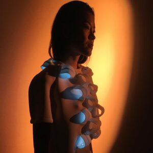 Yi Liu Instagram - #bts Directed by @director.hayhay for @wearable.media . #fashion #glowing #acting #modeling #artsy #artsyaesthetic