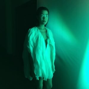 Yi Liu Instagram - #bts Directed by @director.hayhay for @wearable.media . #fashion #glowing #acting #modeling #artsy #artsyaesthetic