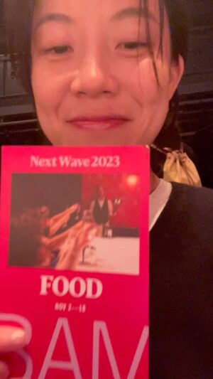 Yi Liu Instagram - FOOD @bam_brooklyn @rainpan @stevecuiffo #bam #food #physicaltheater