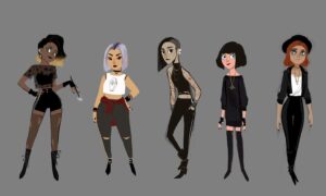 Yingjue Linda Chen Instagram - Some witches I designed for #wizards that never made it to screen, my dream is to work in a witch show ✨✨✨#talesofarcadia #wizardsofarcadia #toawizards #trollhunters #wizards
