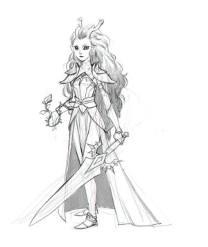 Yingjue Linda Chen Instagram - When you have your own headcanon for the thing you worked on #nari #notcanon #trollhunters #talesofarcadia #riseofthetitans #trollhuntersriseofthetitans