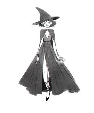 Yingjue Linda Chen Instagram - Fashion witch Claire Nunez #trollhunters #talesofarcadia #wizards #fanart
